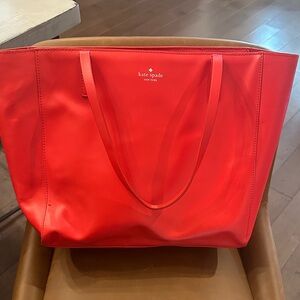 Kate Spade Red Tote Bag